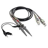 Moniss P6100 2 Peças De Sonda De Osciloscópio De Alta Precisão 1 X 10 X 100 MHz Ponta De Prova Jacaré