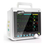 Monitor 8 Humano 6 Parâmetros Ecg Nibp Resp Spo2 Pr Temp