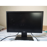 Monitor Acer V6 V206hql 19 5 Preto 100v 240v Res 1366 X 768
