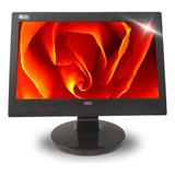 Monitor Aoc 15 Polegadas Lcd 519sw Widescreen Vga dvi Preto