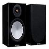 Monitor Audio Silver 100 7g Par Caixas Acústica 120w (preto Laqueado)