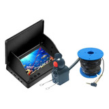 Monitor Câmera Subaquática Sensor Água Mar Pesca Peixe Cabo
