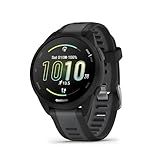 Monitor Cardíaco De Pulso Com GPS Garmin Forerunner 165 Music Preto E Cinza Ardosia WW