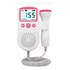Monitor De Frequência Cardíaca Do Bebê Doppler Sonar Monitor Cor Rosa
