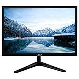 Monitor De Led 19 Polegadas Com Resolução 1920X1080p ângulo De 160 170 Entradas Para HDMI VGA AV USB ÁUDIO MODELO AITEK M1910 Com Redução De Ruído 3D Tempo De Resposta 5ms Tela 16 10