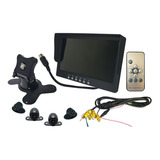 Monitor E Câmeras Dvr Top Van Caminhão Onibus Motorhome Novo