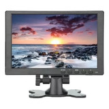Monitor Especial Cftv Dvr 10 Polegadas Ent Hdmi Vga Rca Usb