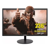 Monitor Gamer 23 6 Pol Hdmi Vga 1920x1080 Hd 75hz Cor Preto