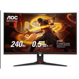 Monitor Gamer Aoc 240hz 0 5 Ms 24 com O Display Quebrado 