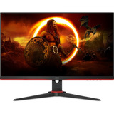 Monitor Gamer Aoc 27g2e1 Linha Gaming, Preto/vermelho, Full Hd, 100hz, 1ms, Ips, Adaptive-sync, 1920x1080, 100-240v