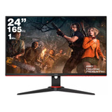 Monitor Gamer Aoc Viper 24'' Full Hd 165hz 1ms 24g2se