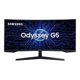 Monitor Gamer Curvo Odyssey 34 Ultra Wqhd 165hz 1ms Samsung