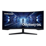 Monitor Gamer Curvo Samsung Odyssey G5 C34g55tww 34 Ultrawi