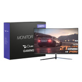 Monitor Gamer Duex Dx270zg Curvo 27 Va Full Hd 240hz Dp Hdmi Bivolt Cor Preto