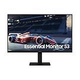 Monitor Gamer Samsung 24- FHD-100 Hz- HDMI- VGA-Preto- S3