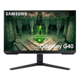 Monitor Gamer Samsung Odyssey G40 25 Fhd Tela Plana 240hz 1ms Hdmi Freesync Premium G sync