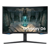 Monitor Gamer Samsung Odyssey G6 27 , Tela Curva, 240hz, Tizen, Freesync, Gaming Hub, Smart Hub