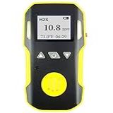 Monitor H2S Da Forensics Calibração E Certificado NIST Dos EUA À Prova De Poeira E Explosão Recarga USB Alarmes De Som Luz E Vibração 0 100ppm H2S