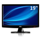 Monitor Lcd 19 Polegadas Widescreen Com Cabos Garantia Nfe
