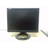 Monitor Led Braview Modelo 1504a1 Com Defeito Ligando