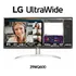 Monitor LG Ultrawide - Tela Ips De 29 , 21:9, Usb-c, 7wx2 Maxxaudio®, Srgb 99%, 100hz - 29wq600b