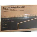 Monitor LG Ultrawide 25um58g Led 25