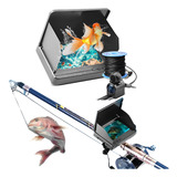 Monitor Pesca Câmera Subaquática Água Barco Peixe Cabo 20m