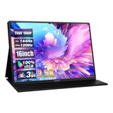 Monitor Portatil 16 144hz 2 5k Zeuslap Hdmi Usb c Gamer 4k