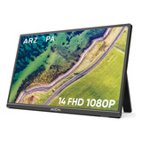 Monitor Portátil Arzopa 14 0 Ultrafino Fhd Ips 60hz Hdmi