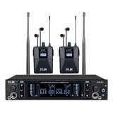 Monitor Sem Fio Dylan Dsm 300 Duplo Receptor Uhf 100 Cor Pre