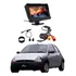 Monitor Tela Retrátil Lcd Veicular 4.3 + Câmera Ré