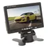 Monitor Veicular 7 Polegadas Dual Vídeo Lcd Camera Ré Dvd