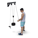 Mono Cross Over De Parede Musculação Puxada Alta E Baixa