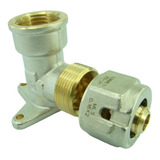 Monobloco 16mm Cotovelo Fêmea Flange Emmeti 1 2 