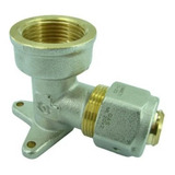 Monobloco 20mm Cotovelo Fêmea Flange Emmeti 3 4 
