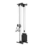 Monocross Over Fixo De Parede Polia Dupla Elite 65 Kg Gem65h12a Pt