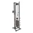 Monocross Over Polia Simples De Chão 80 Kg De Peso Academia Cor Da Estrutura Cinza escuro