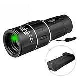 Monóculo Tático 16x52 Telescópio Profissional A Prova D Agua Luneta Alcance Zoom