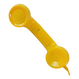 Monofone Pop Phone Amarelo Fone Vintage