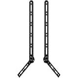 Monoprice Suporte Universal De Barra De Som Com Braços Ajustáveis  Serve Para Monitores De 58 4 Cm A 165 1 Cm  Soundbars Até 15 Kg  Preto  139489