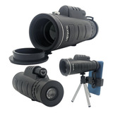 Monoscópio Portátil Mini Telescópio Zoom Tripé 40x60 Suawin