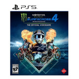 Monster Energy Supercross 4 Ps5 Mídia Física