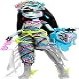 Monster High Boneca Frankie Festival De Terror Com Roupa Glamurosa E Acessórios Temáticos De Festival Como Lanches Pôster De Banda E Bolsa Estilosa Para Crianças A Partir De 4 Anos