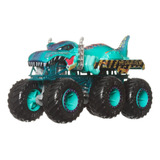 Monster Trucks Mega Wrex Caminhão Reboque 1 64 Hot Wheels