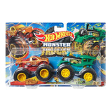 Monsters Trucks Pack 2 Demolition Doubles Hot Wheels 1 64