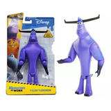 Monstros S a Boneco Articulado Tylor Tuskmon Disney Mattel