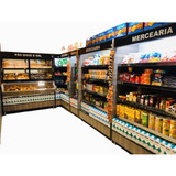Montagem Balcões E Vasca Pão Doce E Sal Cesto E Mercearia 