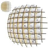 Montex Exibição De Bola De Golfe De Até 52 Peças Suporte De Bola De Golfe Montado Na Parede Suporte De Bola De Golfe Para Amantes De Golfe Carvalho