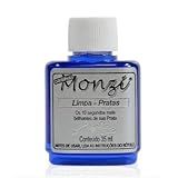 Monzi Limpa Prata Pequeno 35ml Polimento Original