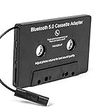 MOOKEENONE Conversor Adaptador Cassete De Fita De áudio De Carro Bluetooth Para Smartphone